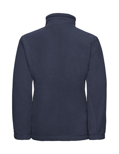 RUS-0R870B0-Kids Full Zip Outdoor Fleece